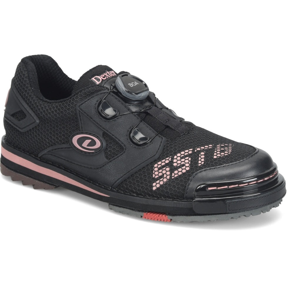 Dexter Women's SST 8 Power Frame BOA Black/Dusty Rose Bowling Shoes
