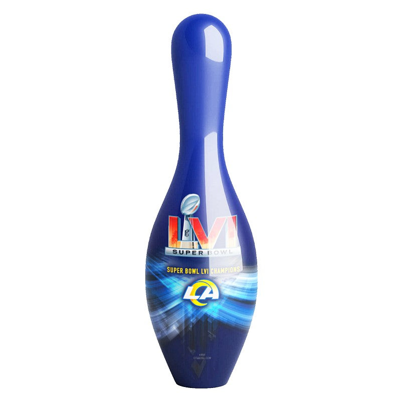 2021 Super Bowl Champs LA Rams Bowling Pin