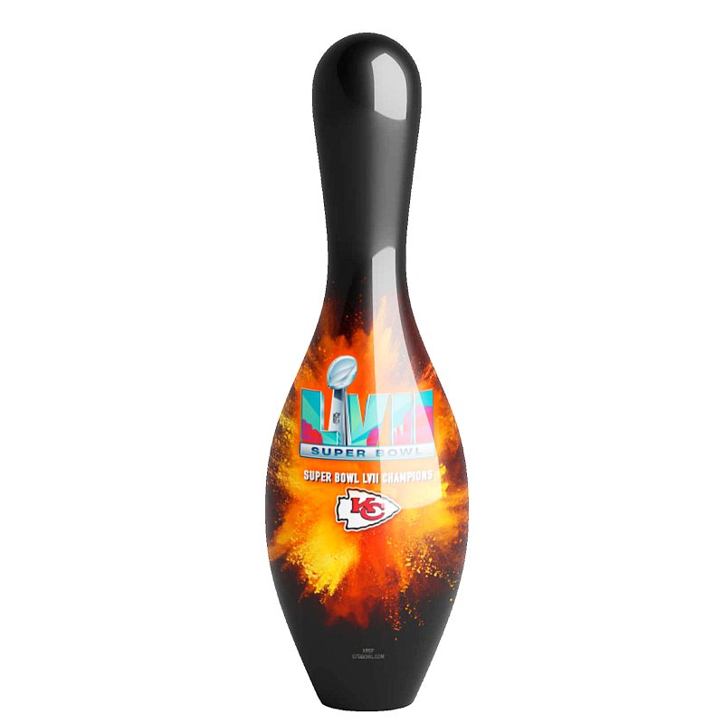 2023 Super Bowl 58 Champs Kansas City Chiefs Bowling Pin