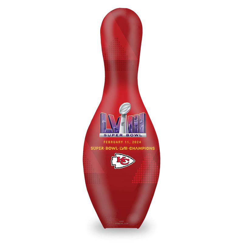 2023 Super Bowl 58 Champs Kansas City Chiefs Bowling Pin