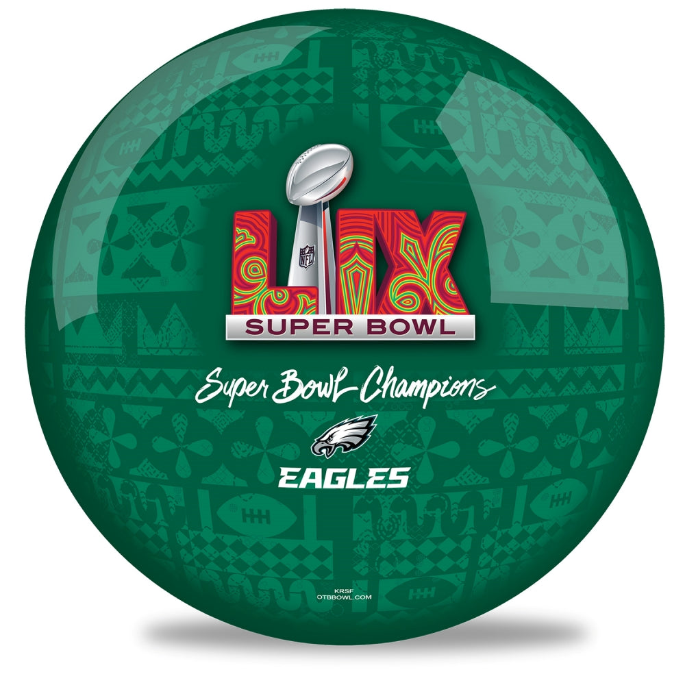 2024 Super Bowl 59 Champs Bowling Ball Philadelphia Eagles