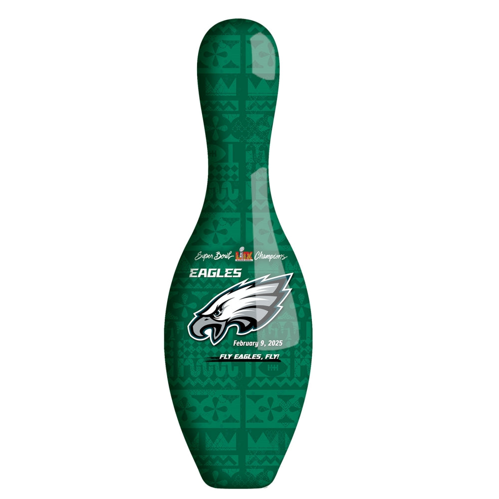 Philadelphia Eagles Super Bowl 59 Championship Bowling Pin