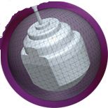 900 Global The Eagle Bowling Ball Core