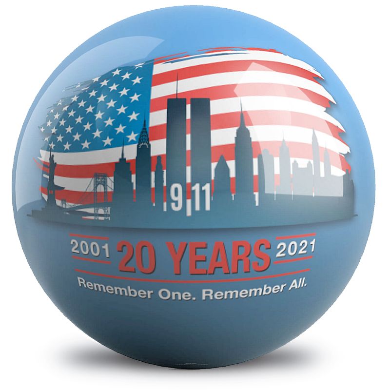 OnTheBall 9/11 20th Anniversary Heroes Bowling Ball