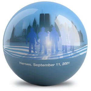 OnTheBall 9/11 20th Anniversary Heroes Bowling Ball Back