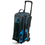 Brunswick Blitz Triple Ball Roller Black/Blue Bowling Bag