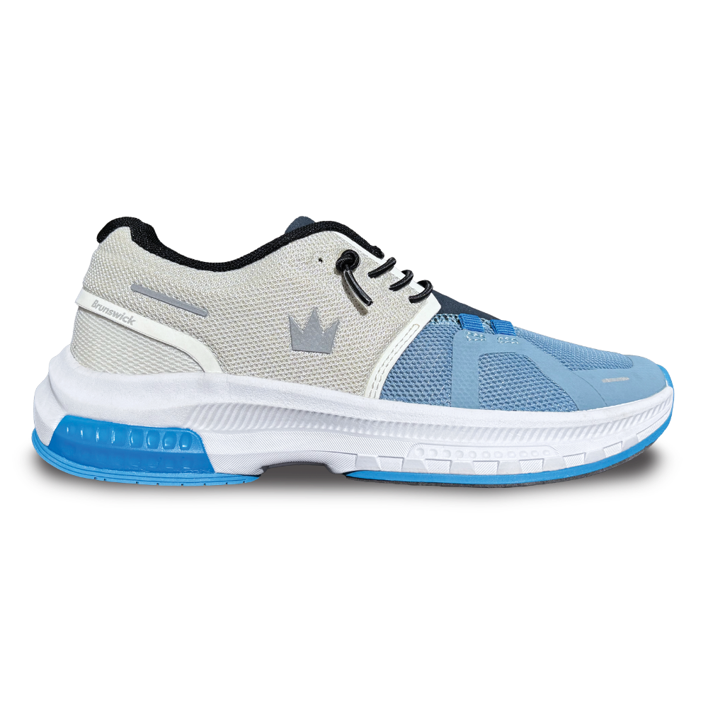 Brunswick Women's Alpine Blue/White Bowling Shoe