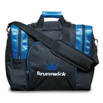 Brunswick Attack 1 Ball Tote Blue Bowling Bag
