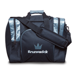 Brunswick Attack 1 Ball Tote Silver Bowling Bag