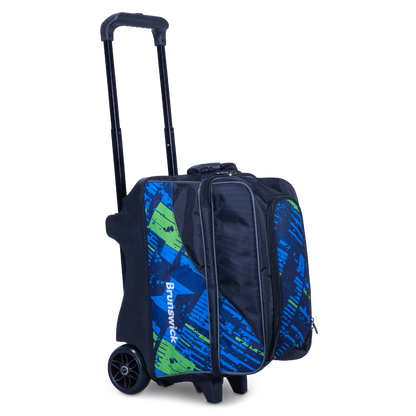 Brunswick Punisher 2 Ball Roller Blue/Green Right Upright