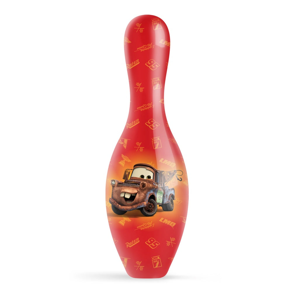 Disney Cars Lightning McQueen & Mater Bowling Pin Side 2