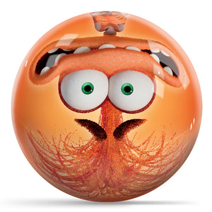 Disney Inside Out 2 Anxiety Bowling Ball Side 2