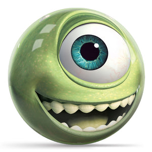 Disney Monsters Inc Mike Wazowski Bowling Ball Side 2