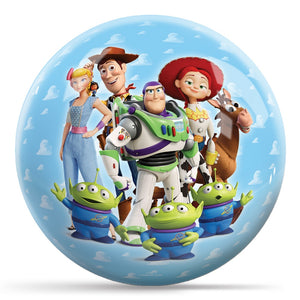 Disney Toy Story 2 Characters Bowling Ball Side 1 & 2
