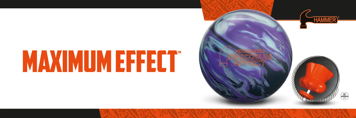 Hammer Maximum Effect Bowling Ball – Unmatched Traction & Power