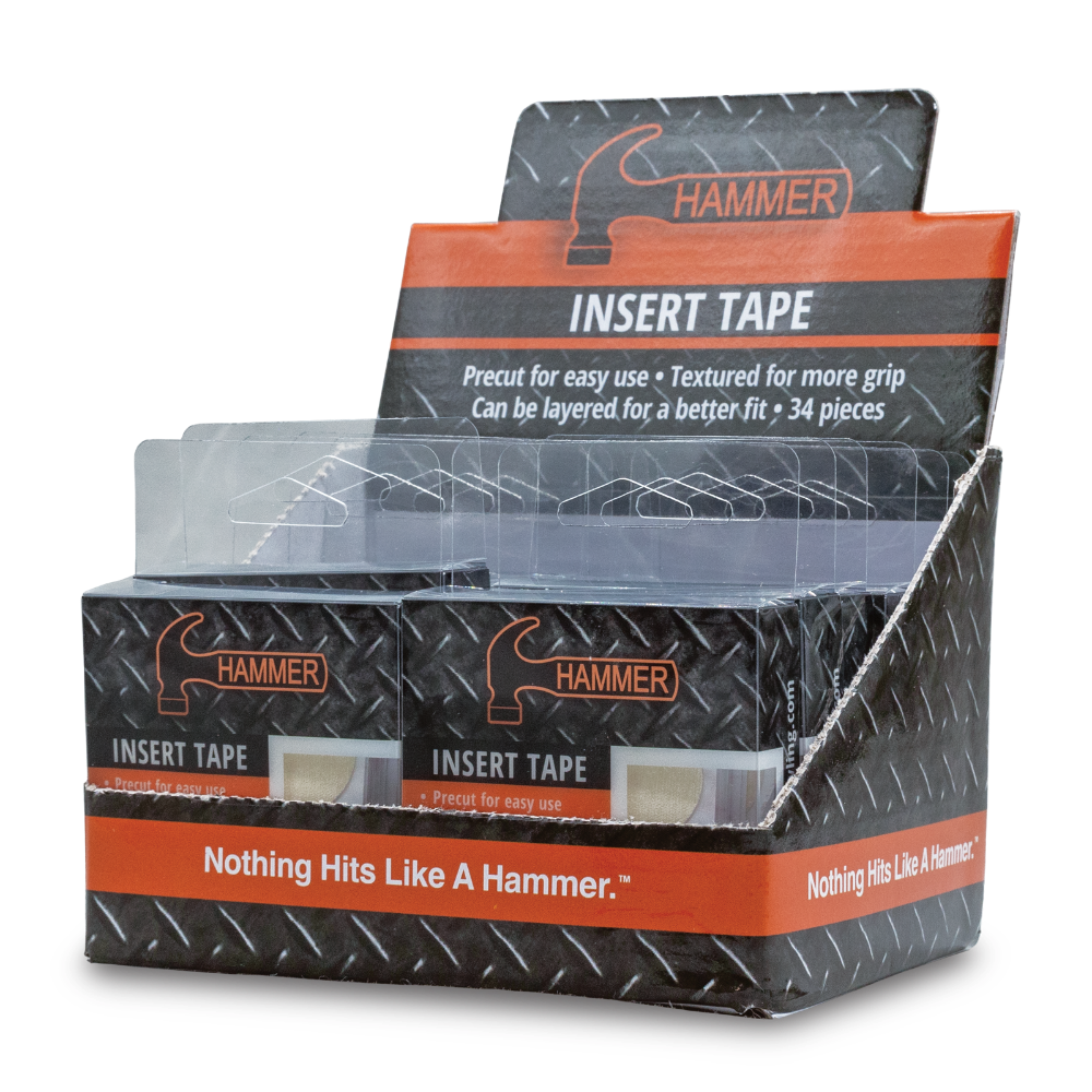 Hammer Insert Tape 12 Pack Box Open Front