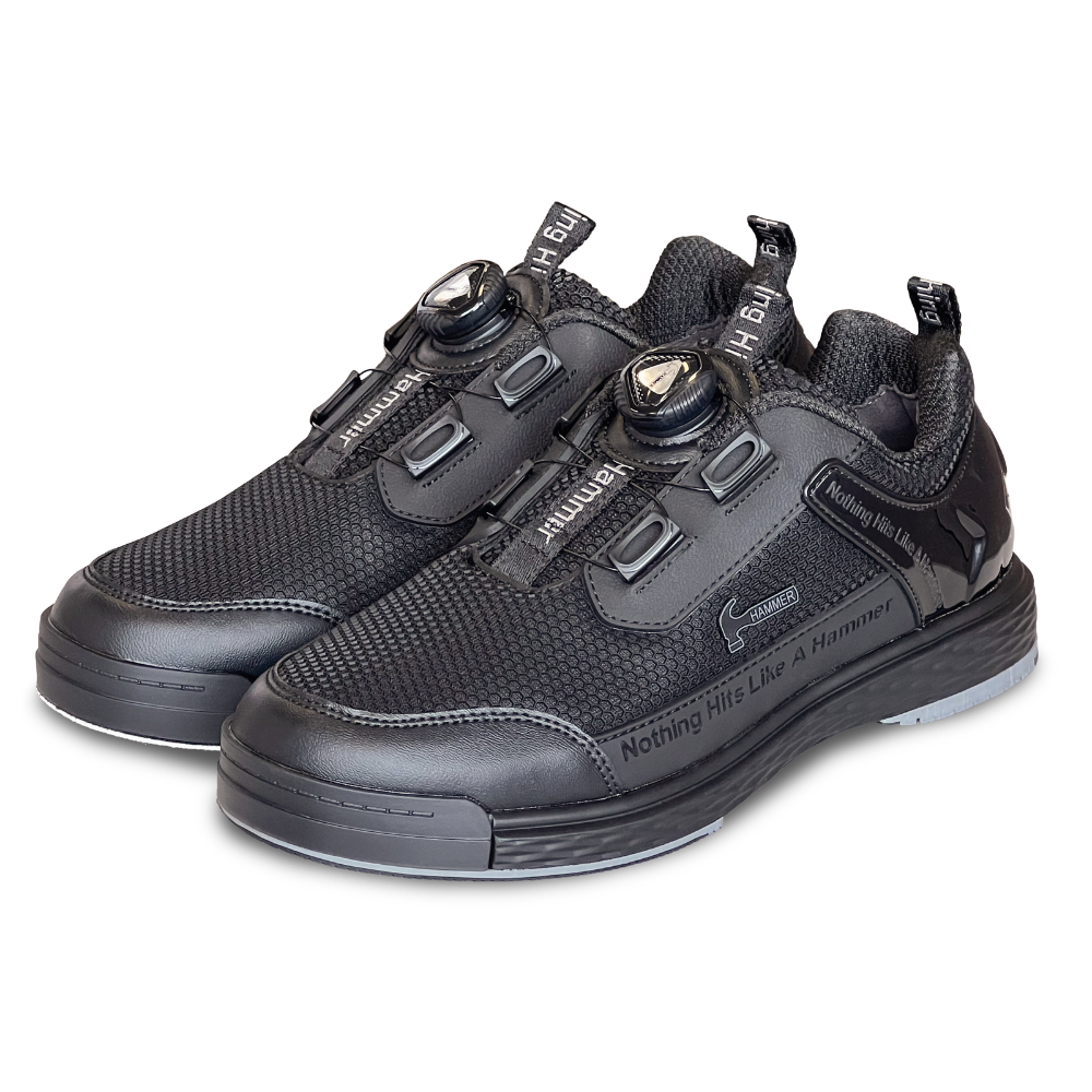 Hammer Power Diesel Night Men’s Bowling Shoes Pair Left Facing