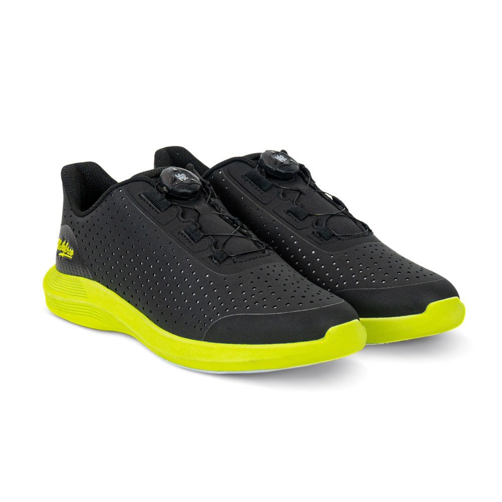 KR Men's Arrow FT Black/Yellow Bowling Shoes