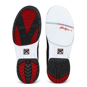 KR Strikeforce Men's Jet FT Black/Red/Grey Right Hand Bowling Shoe Outsoles