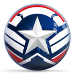 Marvel Avengers Captain America Sam Wilson Icon Bowling Ball Side 1 & 2