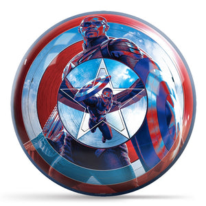 Marvel Avengers Captain America Sam Wilson Bowling Ball Side 1 & 2