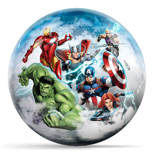 Marvel Avengers Characters Bowling Ball Side 1 & 2