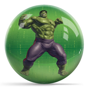 Marvel Avengers Hulk Bowling Ball Side 1 & 2
