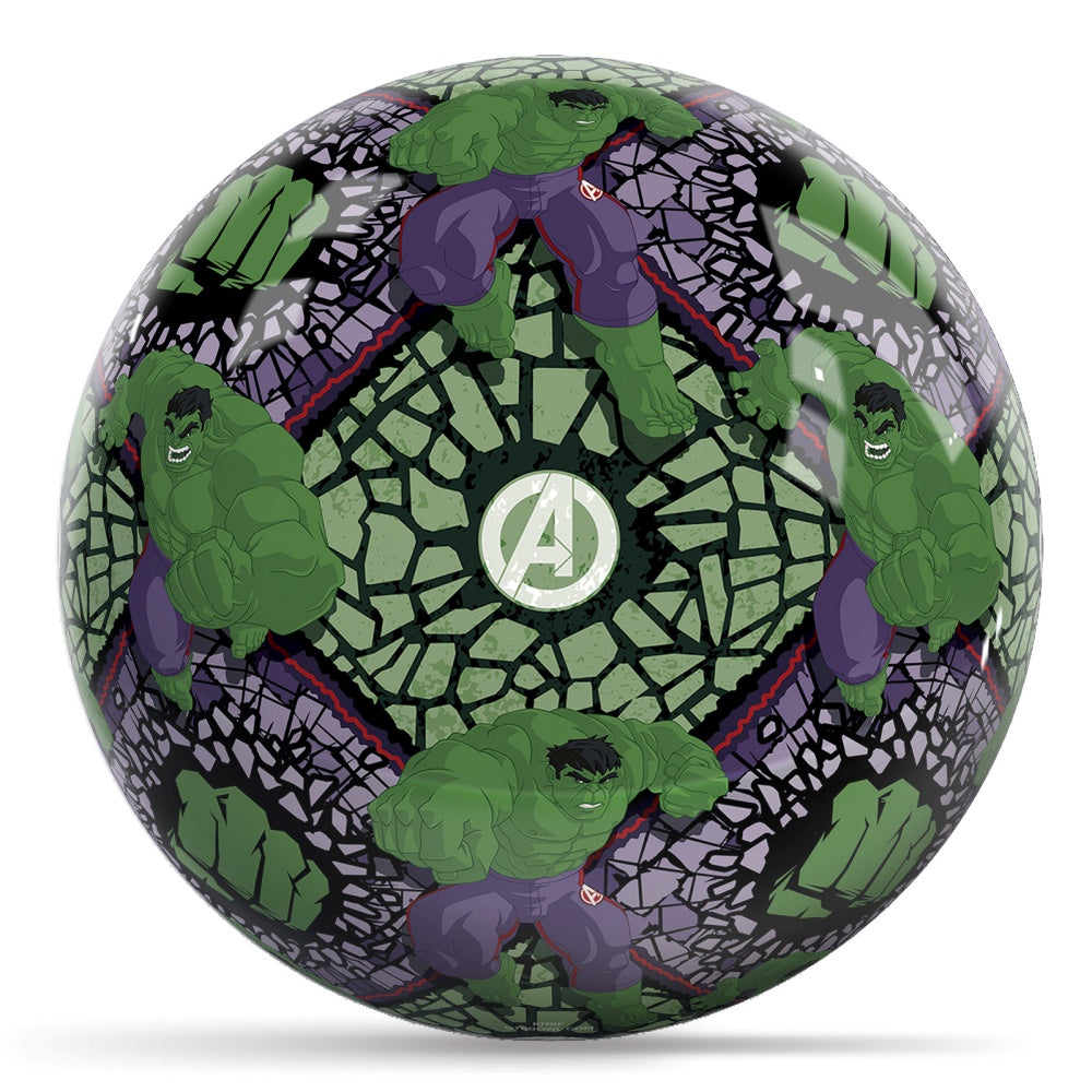 Marvel Avengers Hulk Pattern Bowling Ball Side 1 & 2
