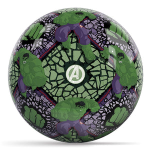 Marvel Avengers Hulk Pattern Bowling Ball Side 1 & 2
