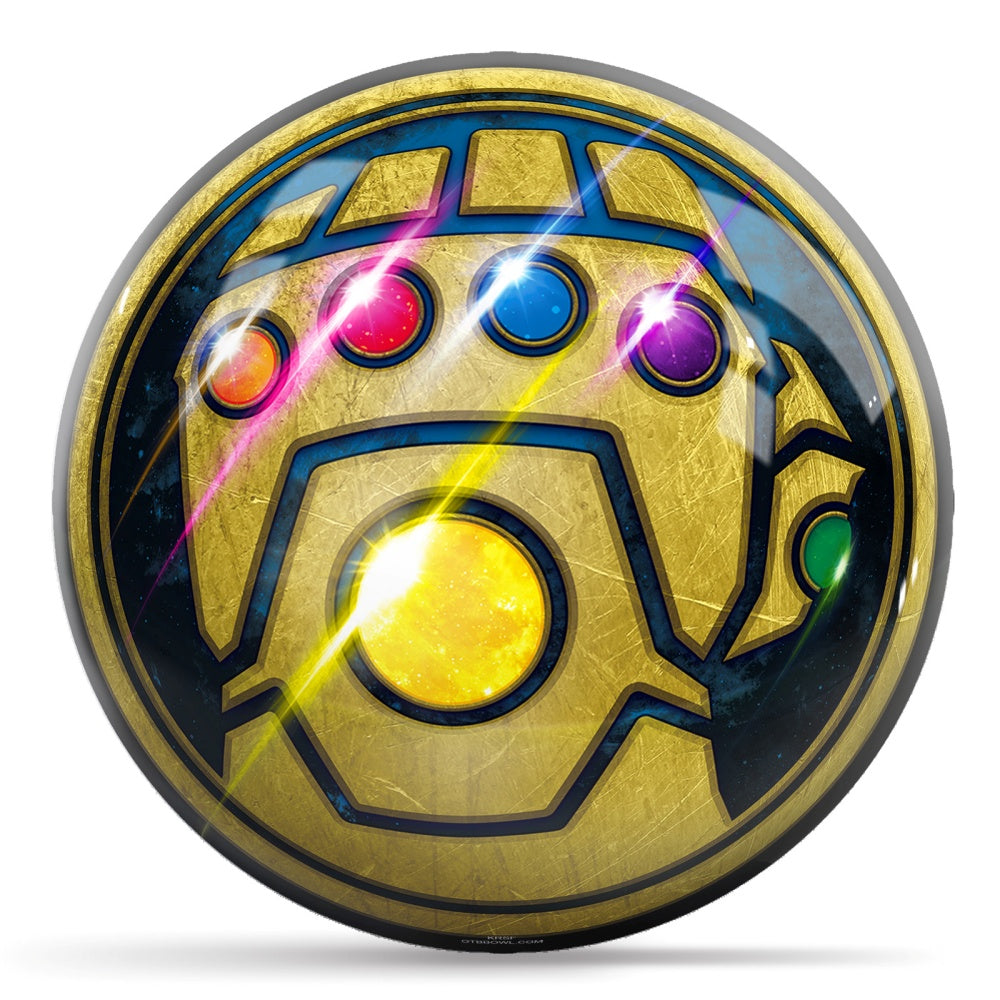 Marvel Avengers Thanos Icon Bowling Ball Side 1 & 2
