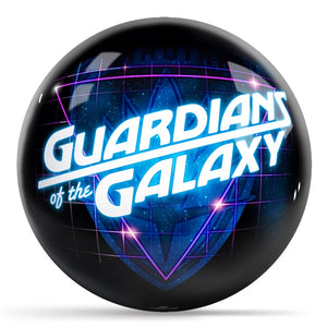 Marvel Guardians of the Galaxy Logo Bowling Ball Side 1 & 2
