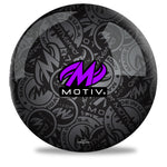 Motiv Stadium Purple Bowling Ball Side 1