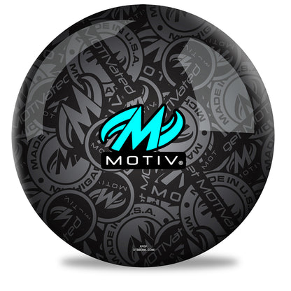 Motiv Stadium Teal Bowling Ball Side 1