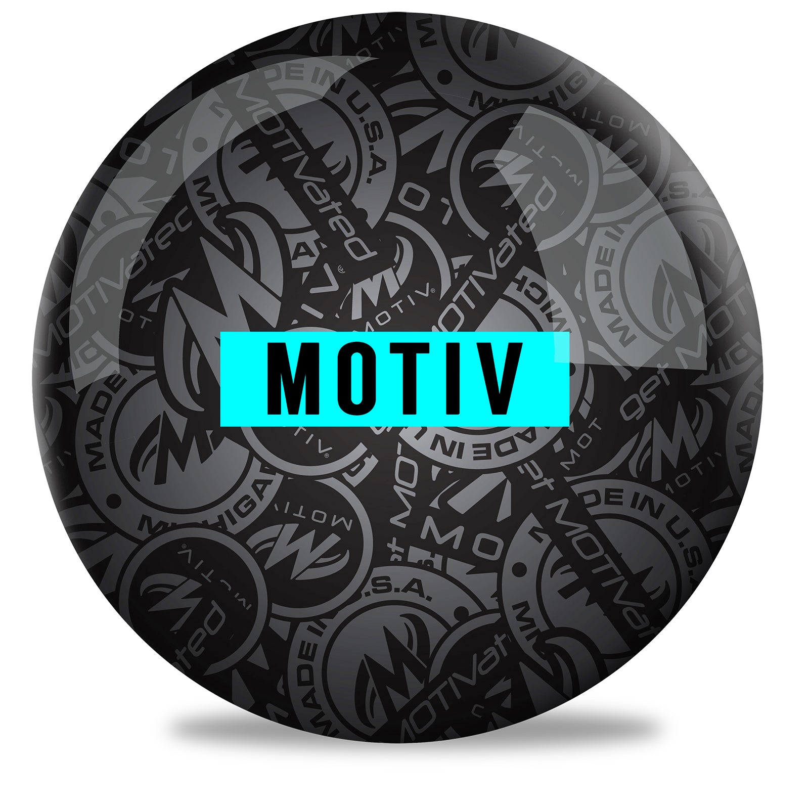 Motiv Stadium Teal Bowling Ball Side 2