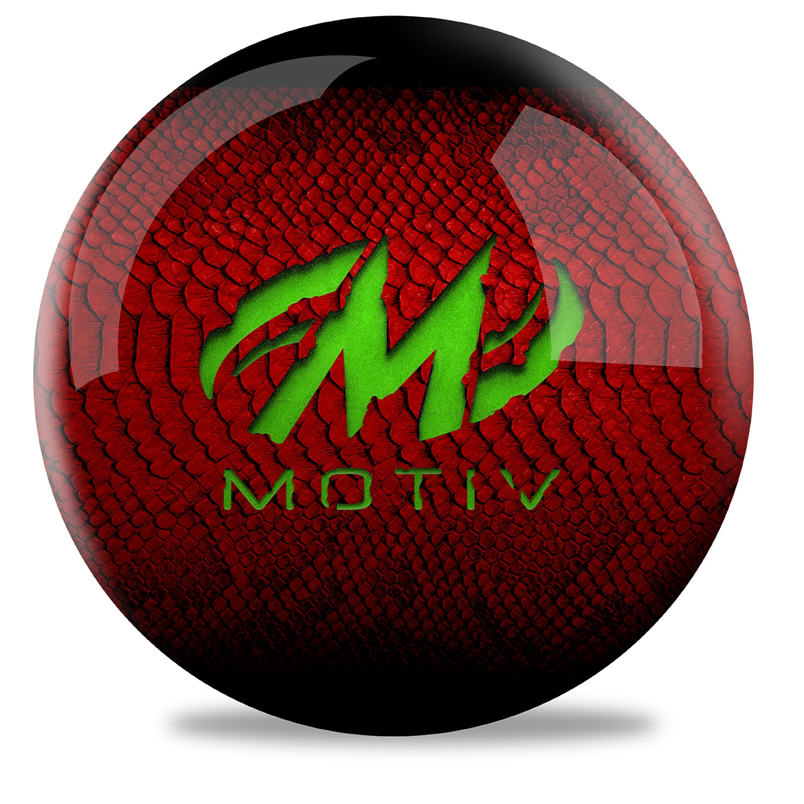 Motiv Primal Red/Lime Bowling Ball Side 2