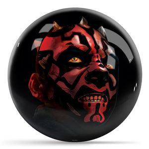 Star Wars Darth Maul Logo Bowling Ball Side 1
