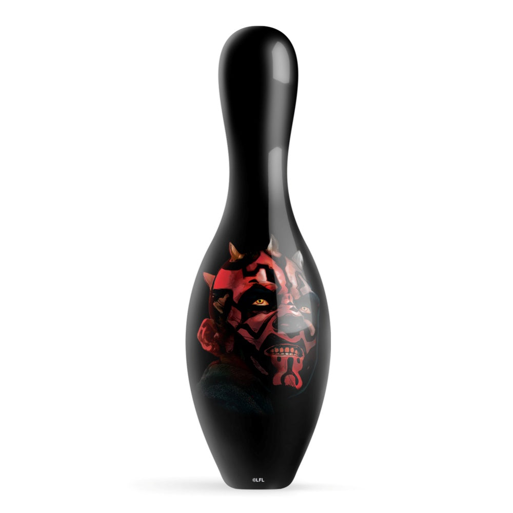 Star Wars Darth Maul Logo Bowling Pin Side 1
