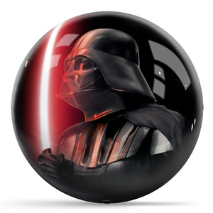 Star Wars Darth Vader Lightsaber Bowling Ball Back