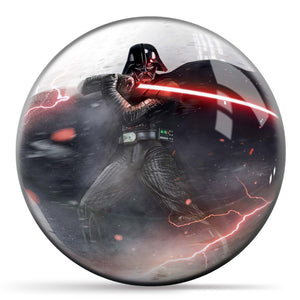 Star Wars Darth Vader Lightsaber Bowling Ball Front