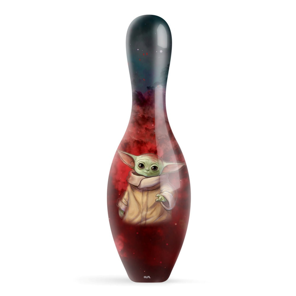 Star Wars Grogu and Din Djarin Bowling Pin Side 1