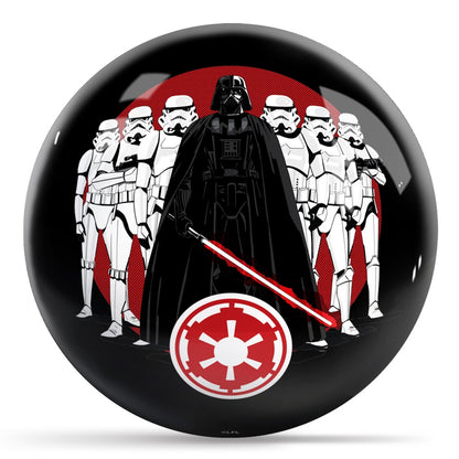 Star Wars Imperial Stormtroopers Bowling Ball Side 1