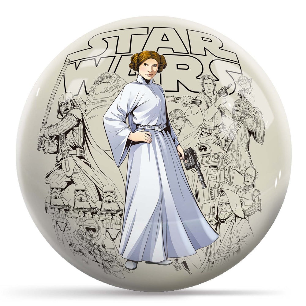Star Wars Princess Leia Bowling Ball