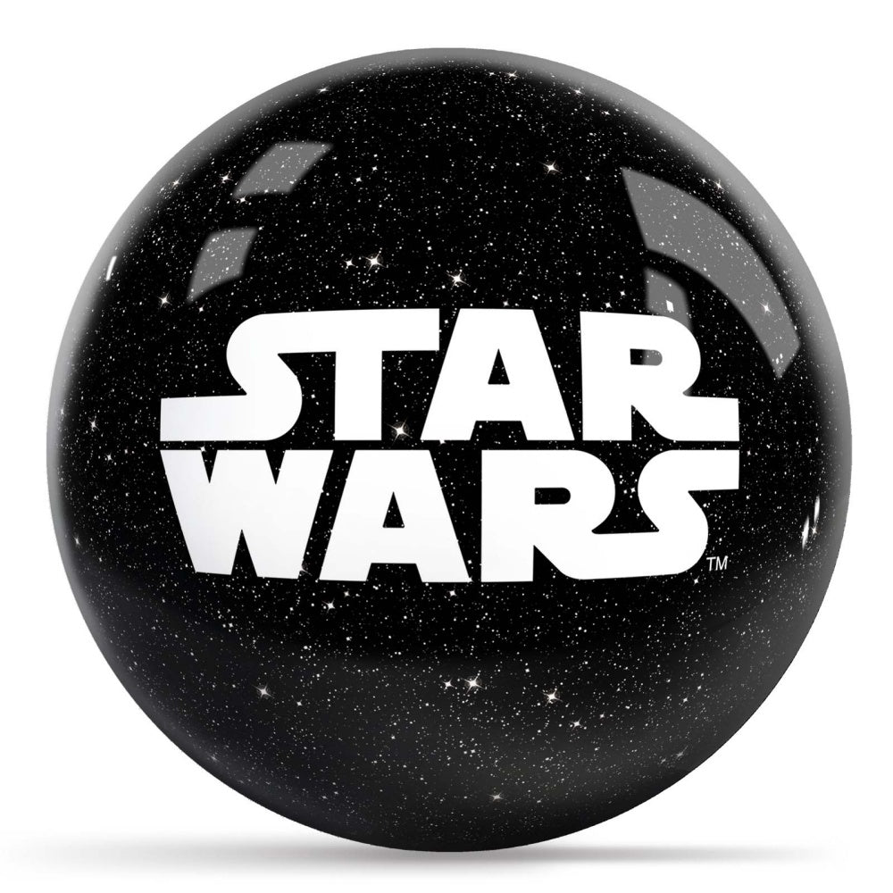 Star Wars Logo Night Sky Bowling Ball