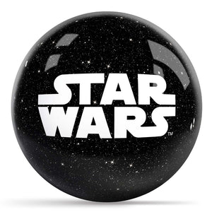 Star Wars Logo Night Sky Bowling Ball