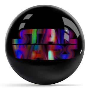 Star Wars 3D Graphic Logo Bowling Ball.