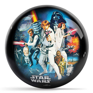Star Wars Characters Bowling Ball Front