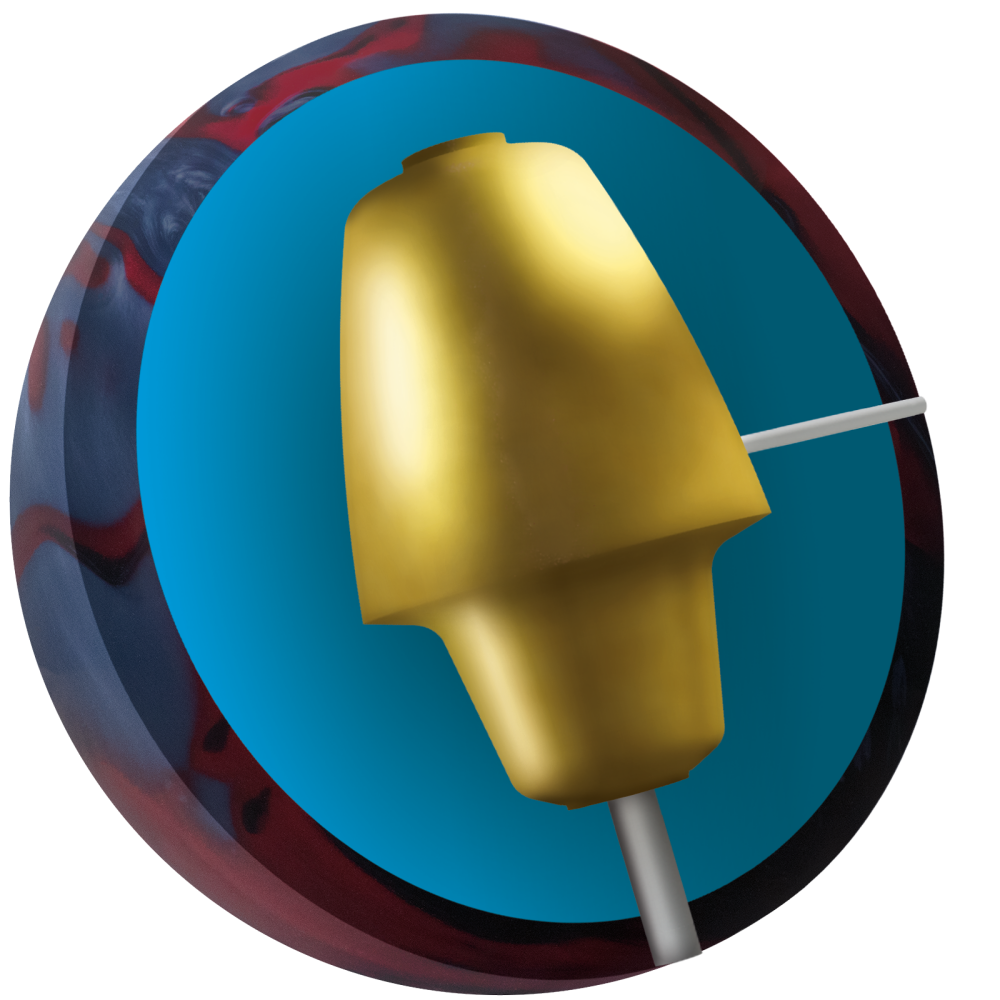 Ebonite The One Ovation Bowling Ball Core 12-13 lbs