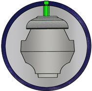AMF The Big Heist Bowling Ball Core