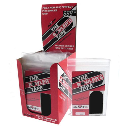 AMF The Bowler's Tape 12 packs of 30 pieces of Insert Tape Black