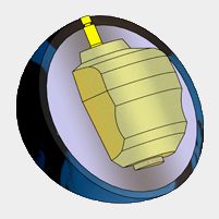 AMF Double Clutch Bowling Ball Core